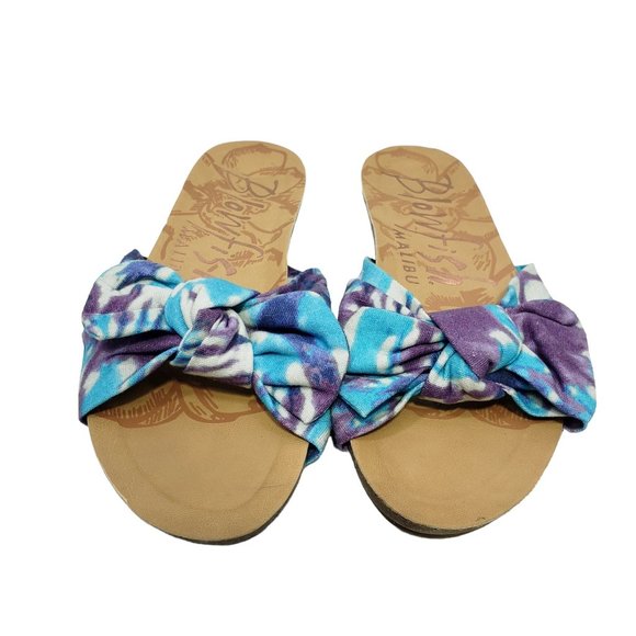Blowfish Malibu Tie Dye Slide Sandals Size ESTIMATED - Picture 3 of 10